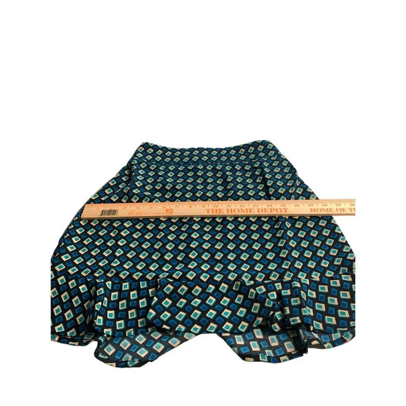 Band of Free Geometric Patterned Flared Mini Skirt Size Small - Picture 6 of 9